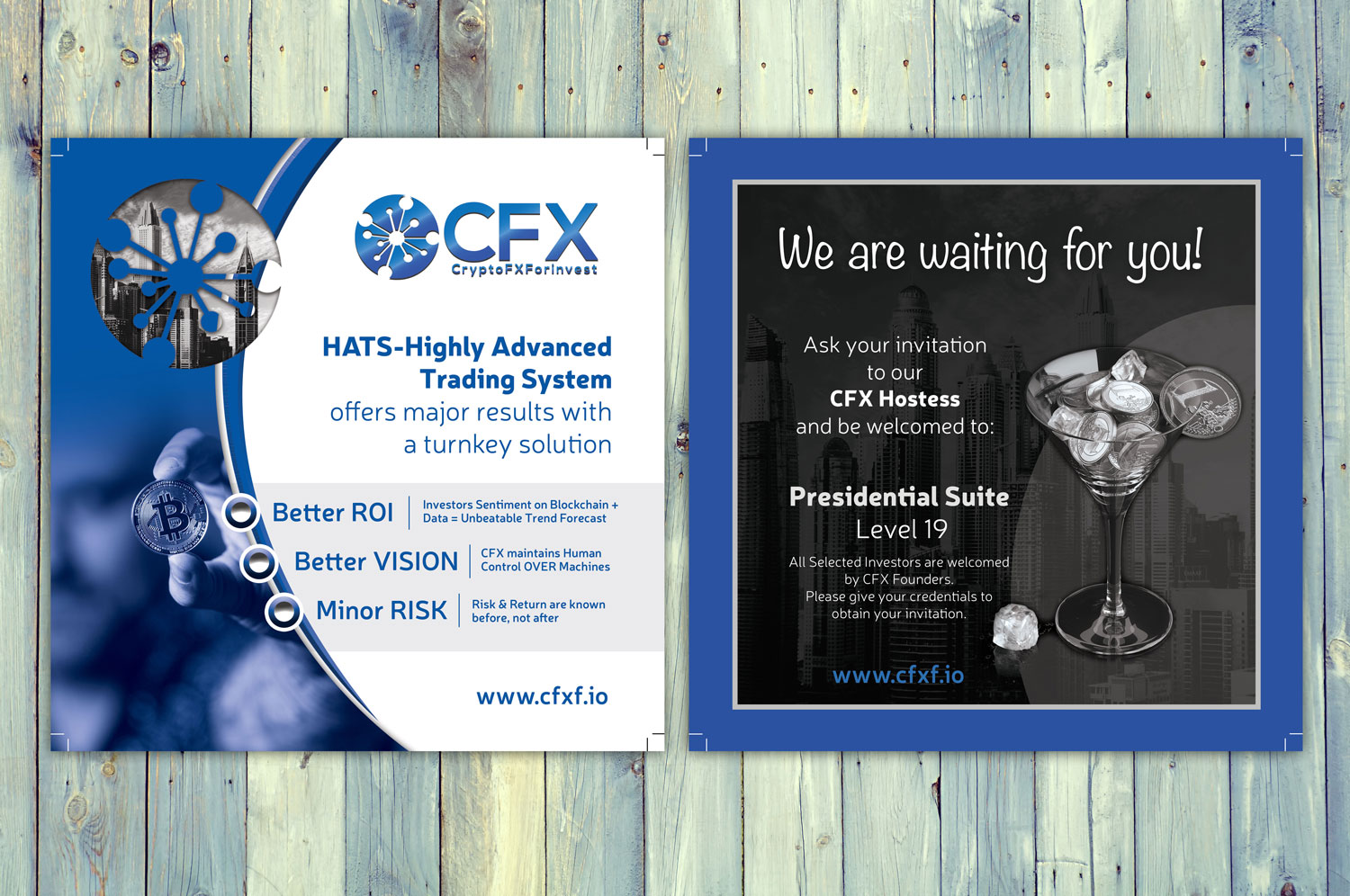 Flyer Design by lyndon for CFX Holding Limited | Design #20005828
