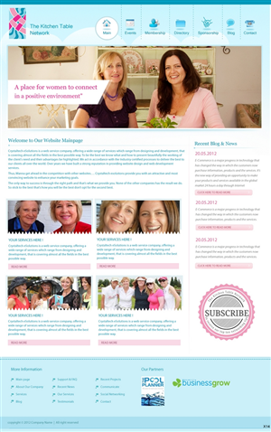 Wordpress Design by pb for this project | Design: #695597