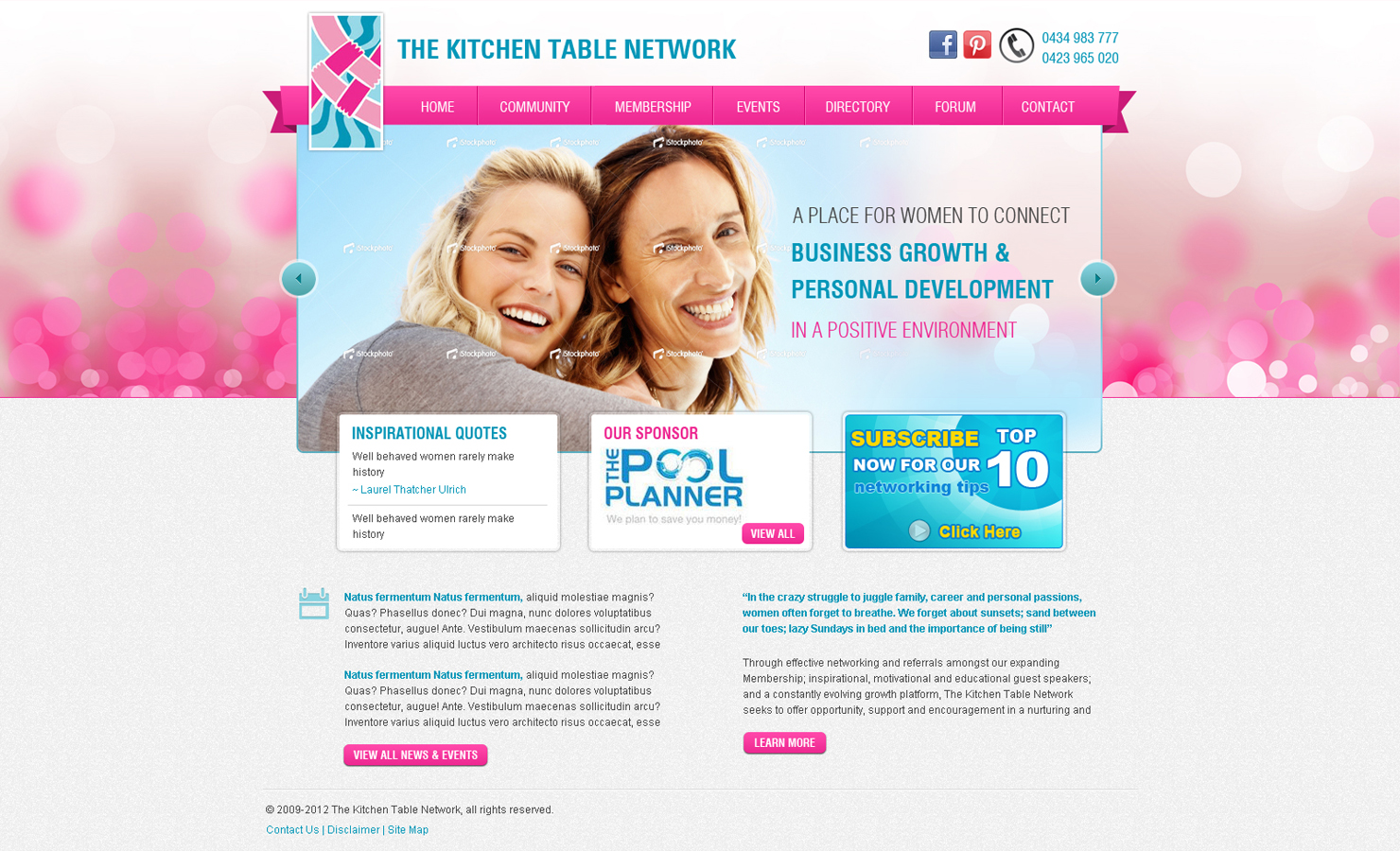 Wordpress Design by Eminents Infosoft for this project | Design #695008