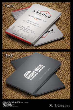 Realtor branding business card | Visitenkarten-Design von SL Designer