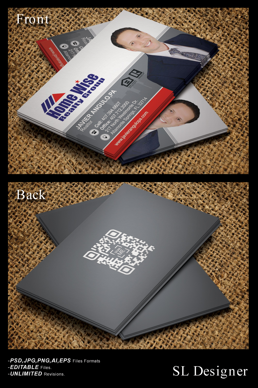 Business Card Design by SL Designer for this project | Design #19994570