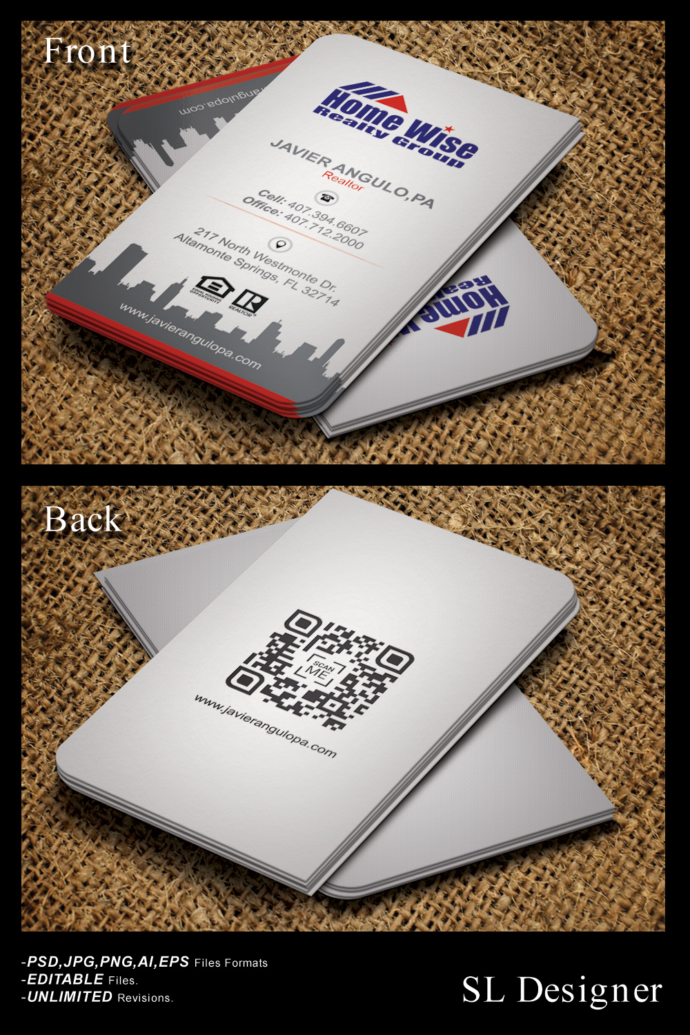 Business Card Design by SL Designer for this project | Design #19995216