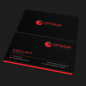 Optimum Business Card | Visitenkarten-Design von Sandaruwan