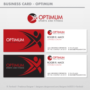 Business Card Design by R. Forshaid for this project | Design: #19999044