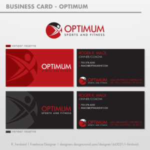 Business Card Design by R. Forshaid for this project | Design: #19999045