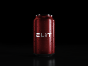 The only determined text so far is the Name of the supplement, Elit.  | Logo Design by Ezgi Kilavuz