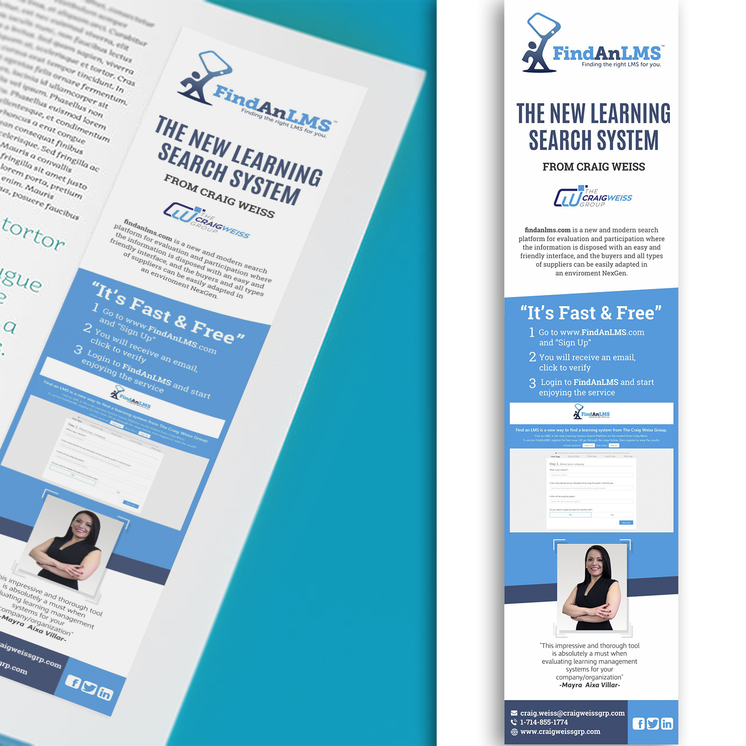 Advertisement Design by angelcolmenares3 for E-Learn Info | Design #19996052