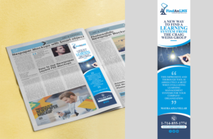Create a 1/3 Vertical ad for FindanLMS  | Diseño Publicitario por Aurora:)