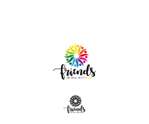 Friends in all Nations (in different languages) - We need the icon to go with this | Logo Design by Grapi