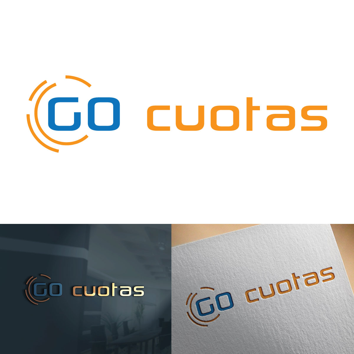 Diseño de Logo por JAFRIN para GOcuotas | Diseño #20002778