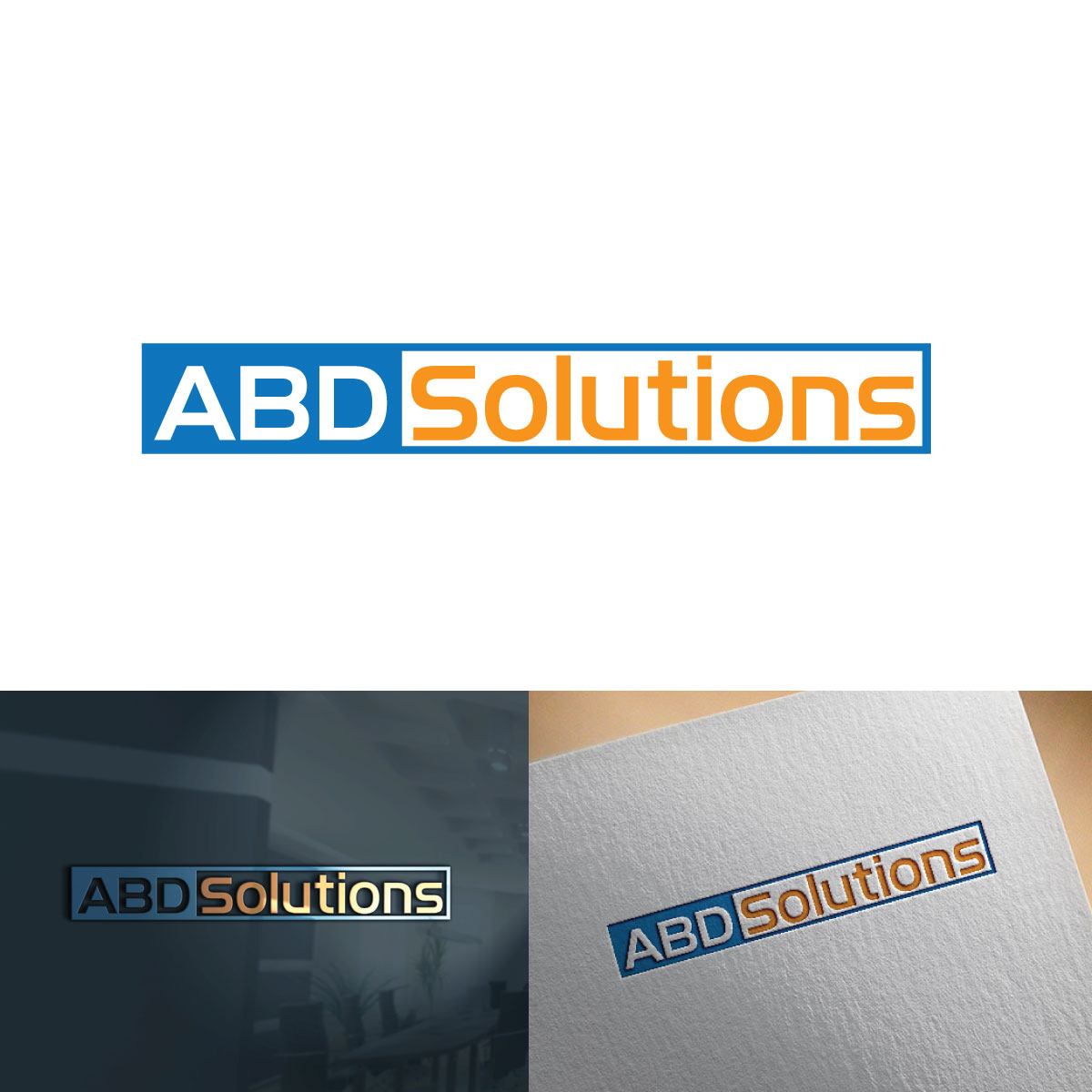 Diseño de Logo por JAFRIN para ABD Solutions  | Diseño #19996554