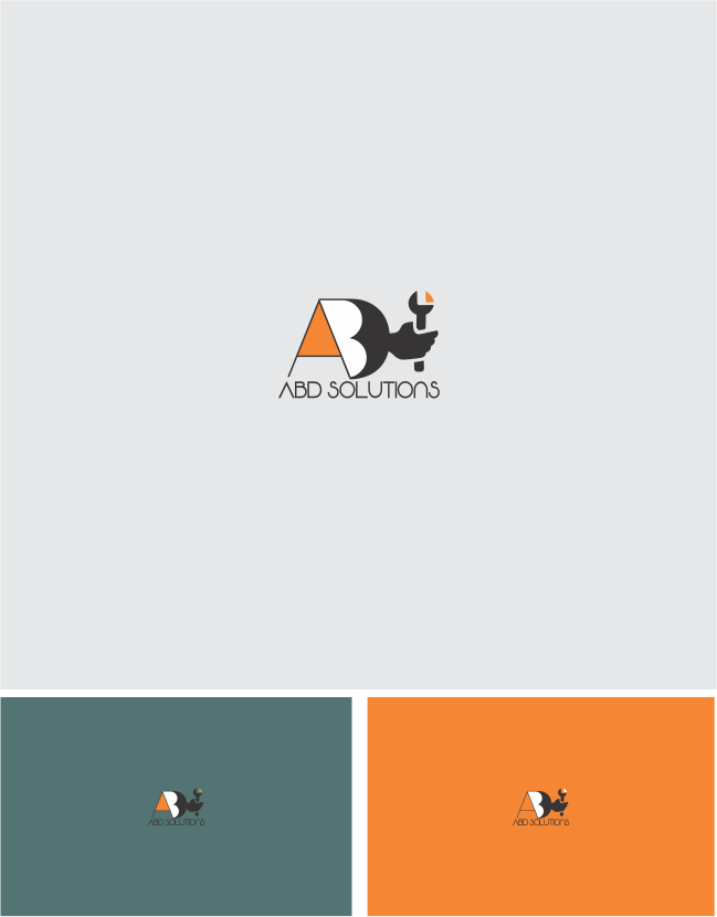 Logo Design by Meena 3 for ABD Solutions  | Design #20003409