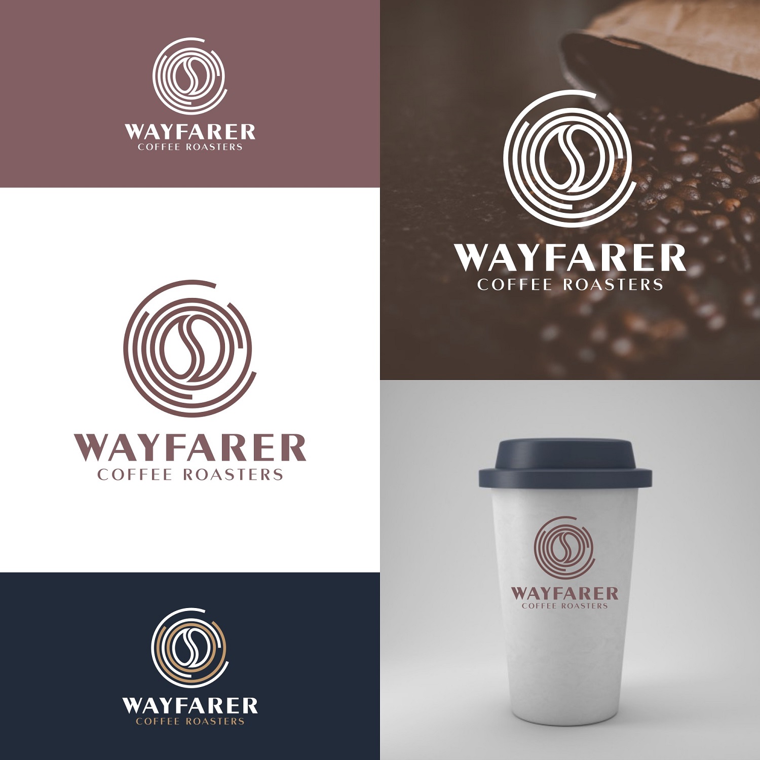 Logo Design by zatsukiki for Wayfarer Coffee, LLC | Design #20034536