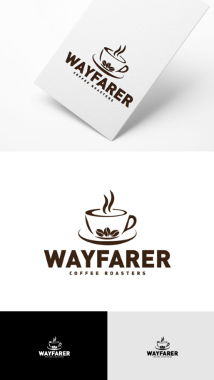 Logo Design by AnteMeridiem for Wayfarer Coffee, LLC | Design: #20013836