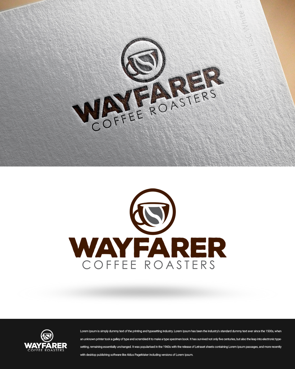 Diseño de Logo por zingodesigns258 para Wayfarer Coffee, LLC | Diseño #20014757