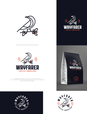 Logo Design by Arthy for Wayfarer Coffee, LLC | Design #20004878