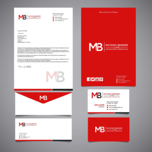 Mayeski Bender Law Professional Corporation | Logo Design by R Graphic