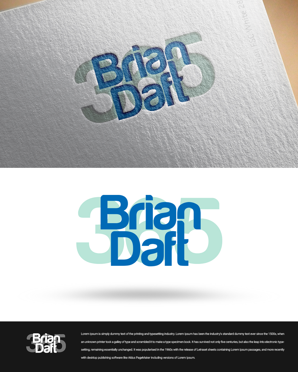 Diseño de Logo por zingodesigns258 para Brian Daft 365 | Diseño #20004375