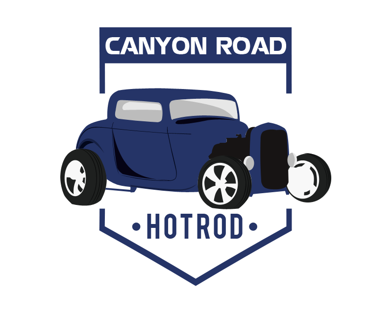 Logo Design by xcellence for CANYON ROAD HOT RODS | Design #20005197