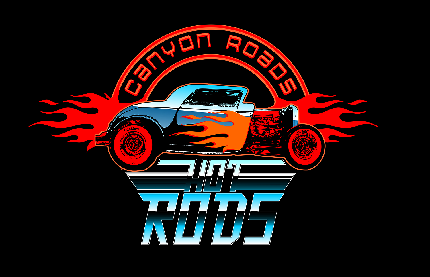 Diseño de Logo por AntonAtanasov para CANYON ROAD HOT RODS | Diseño #20003562