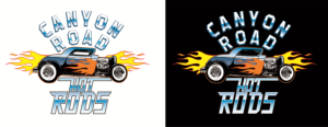 Logo Design by AntonAtanasov for CANYON ROAD HOT RODS | Design: #20004389