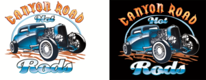 Logo Design by AntonAtanasov for CANYON ROAD HOT RODS | Design: #20004390