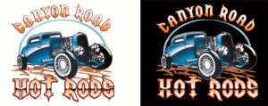 Logo Design by AntonAtanasov for CANYON ROAD HOT RODS | Design: #20004391