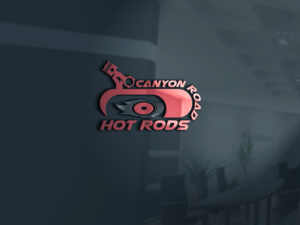 Logo Design by Rosaleen for CANYON ROAD HOT RODS | Design: #20029484