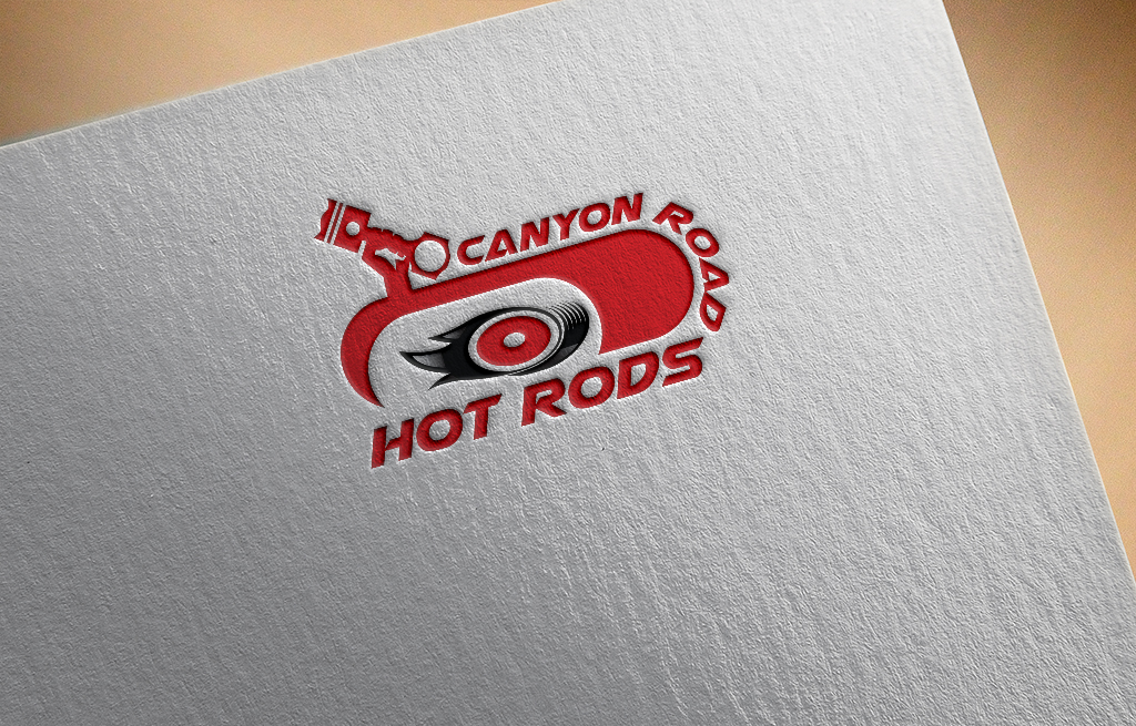 Logo Design by Rosaleen for CANYON ROAD HOT RODS | Design #20029486