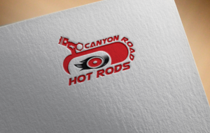 Logo Design by Rosaleen for CANYON ROAD HOT RODS | Design: #20029486