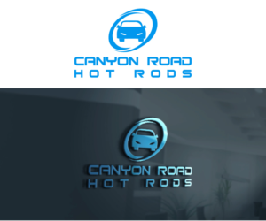 Logo Design by h 7 for CANYON ROAD HOT RODS | Design: #20008060