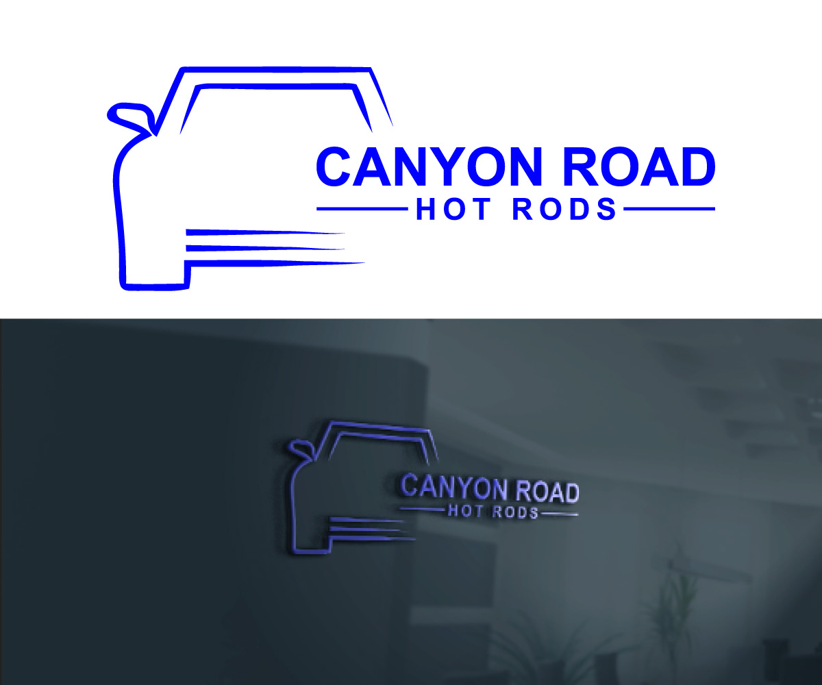 Logo Design by DesignKhalifa2 for CANYON ROAD HOT RODS | Design #20007975