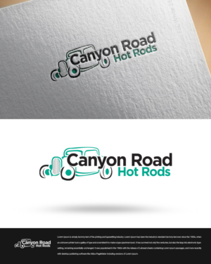 Logo Design by zingodesigns258 for CANYON ROAD HOT RODS | Design: #20010874