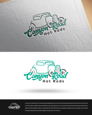Logo Design by zingodesigns258 for CANYON ROAD HOT RODS | Design: #20010875