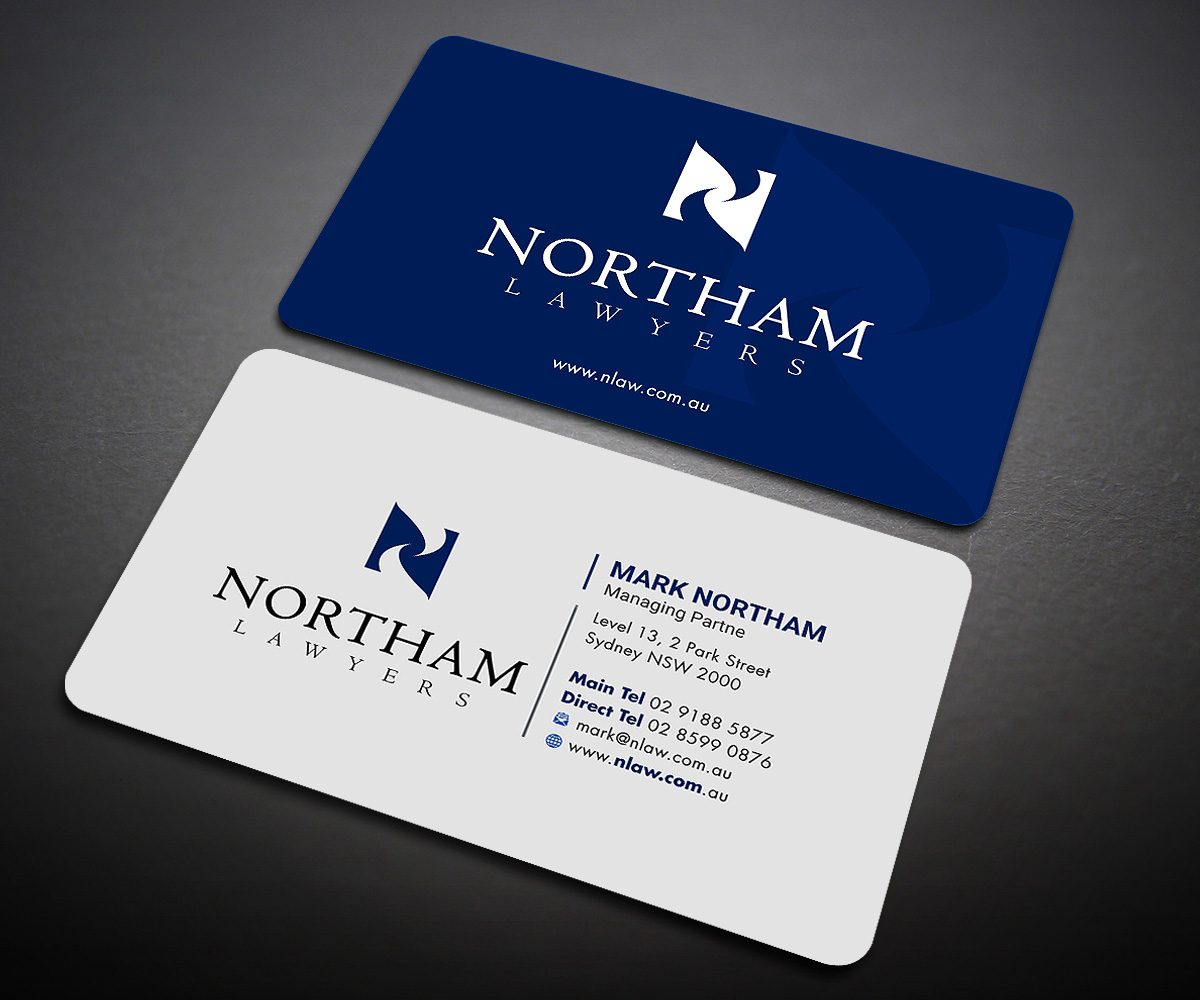 Visitenkarten-Design von Designers Hub für Northam & Associates | Design #20000323