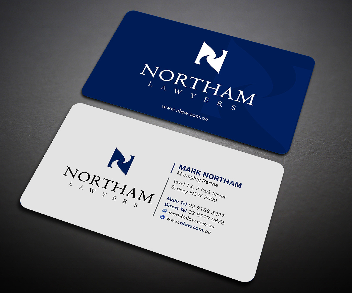 Visitenkarten-Design von Designers Hub für Northam & Associates | Design #20000644