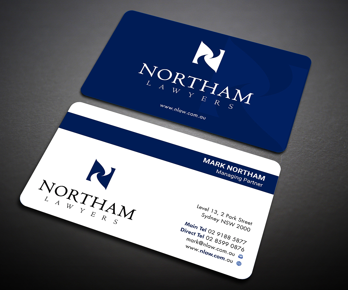 Visitenkarten-Design von Designers Hub für Northam & Associates | Design #20000989
