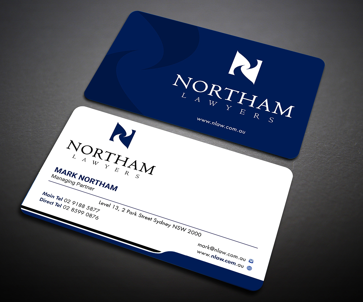 Visitenkarten-Design von Designers Hub für Northam & Associates | Design #20001885