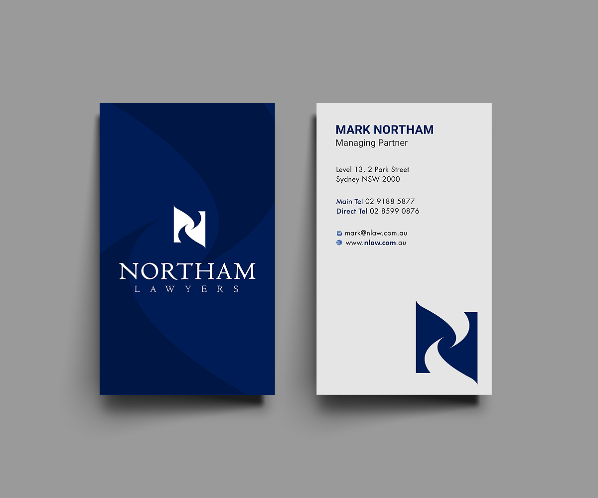 Visitenkarten-Design von Designers Hub für Northam & Associates | Design #20004001