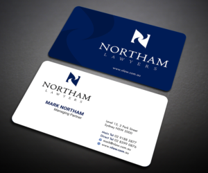 Diseño de Tarjeta de Presentación por Designers Hub para Northam & Associates | Diseño: #20004289