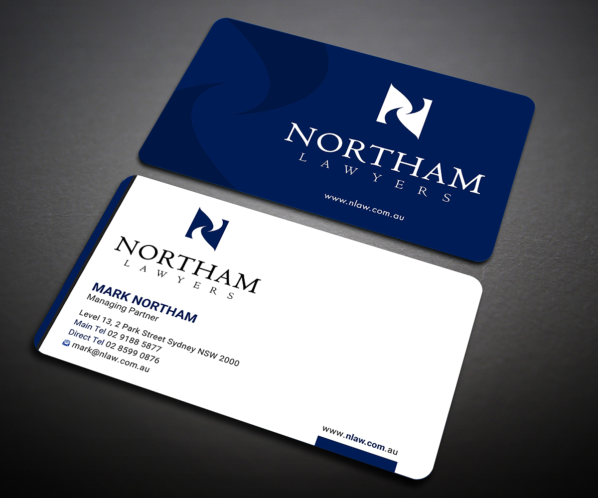 Visitenkarten-Design von Designers Hub für Northam & Associates | Design #20007839