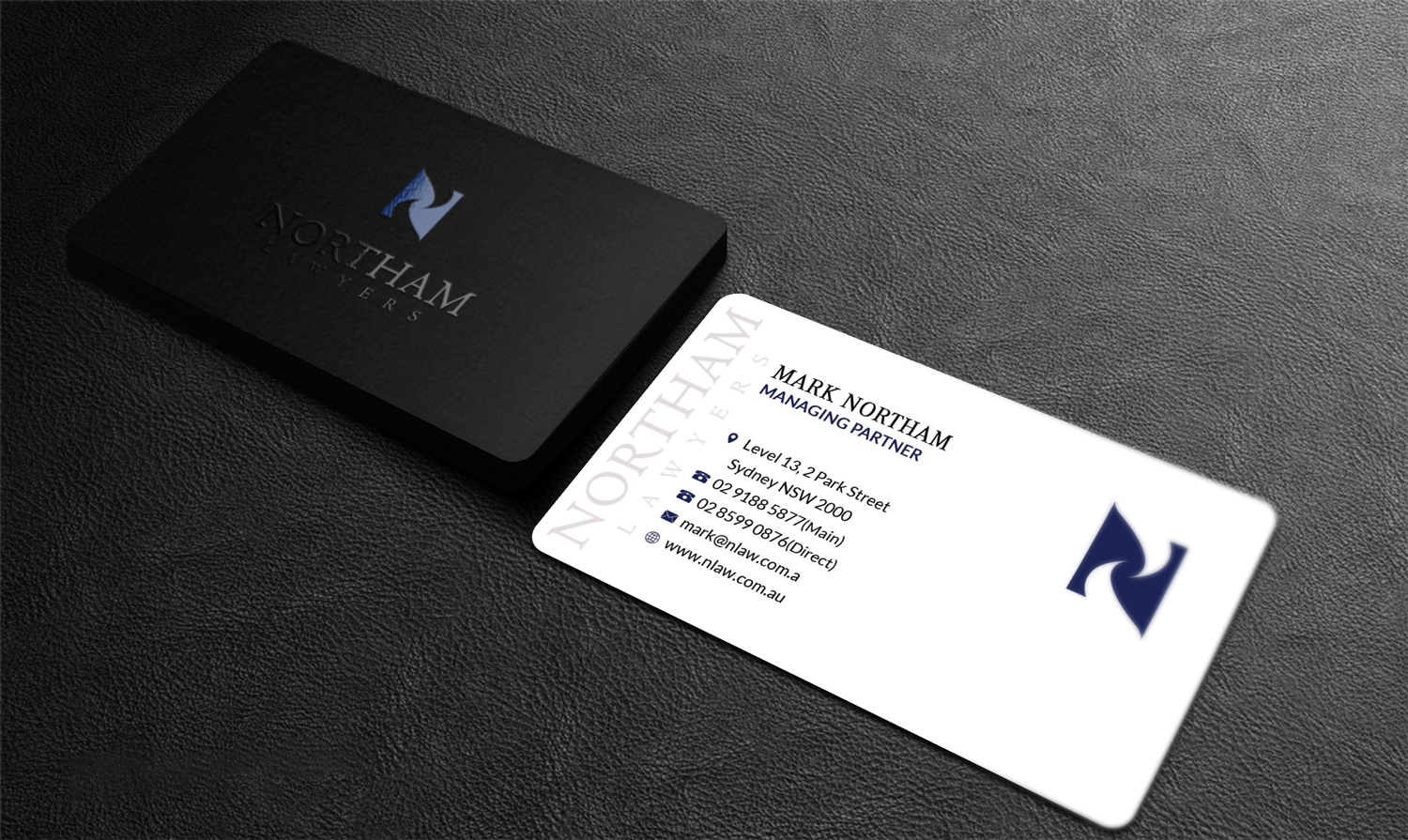 Diseño de Tarjeta de Presentación por Riz' para Northam & Associates | Diseño #20000500