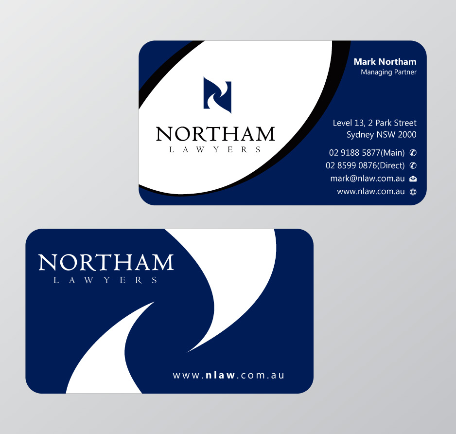 Business Card Design by Infinitive Technology for Northam & Associates | Design #20018415