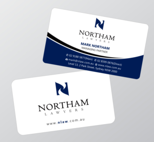 Business Card Design by Infinitive Technology for Northam & Associates | Design: #20018435