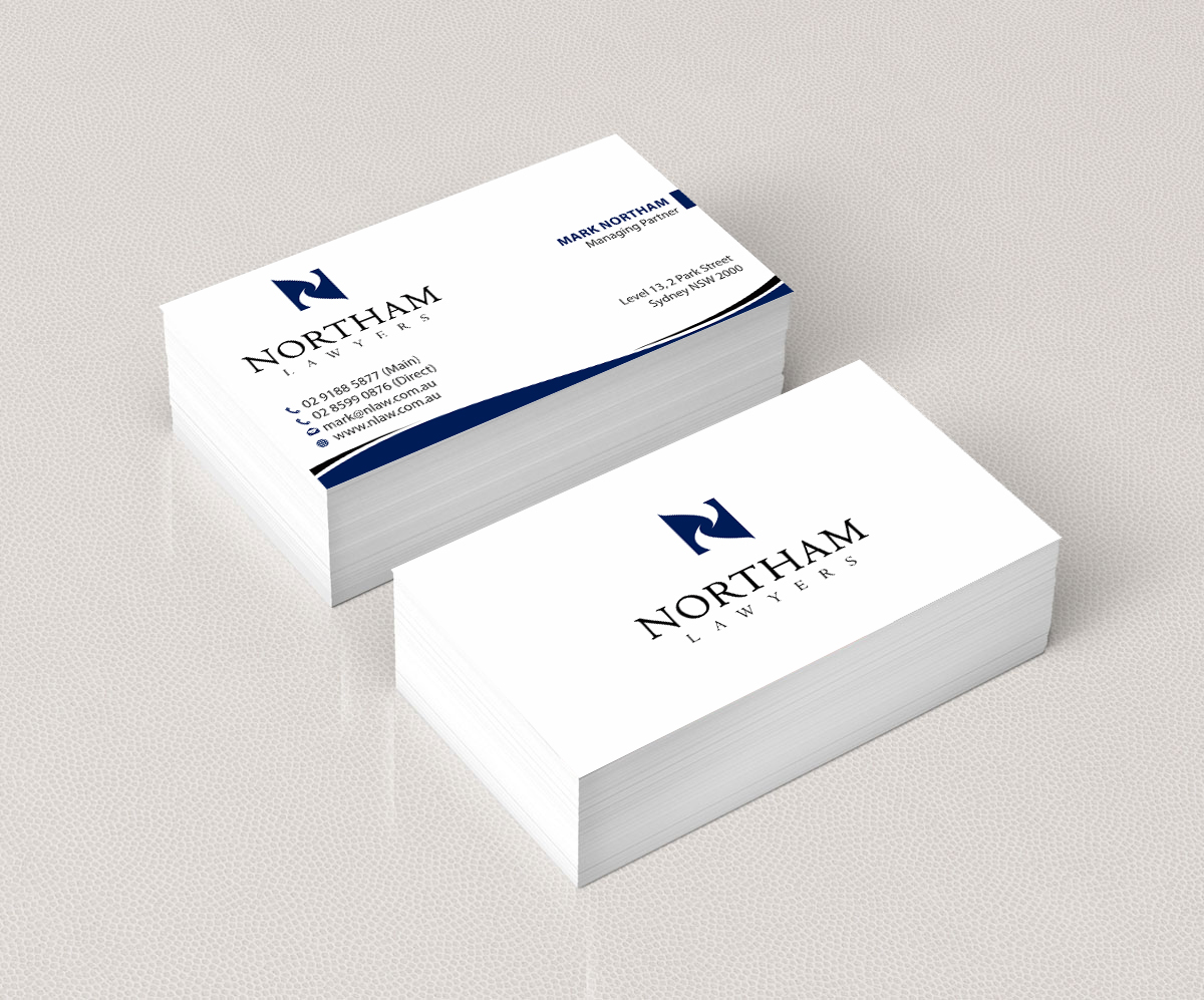 Design de Carte de Visite par Infinitive Technology pour Northam & Associates | Design #20020915