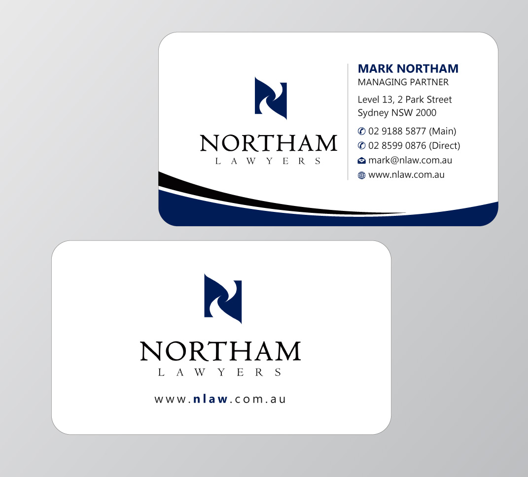 Design de Carte de Visite par Infinitive Technology pour Northam & Associates | Design #20026378