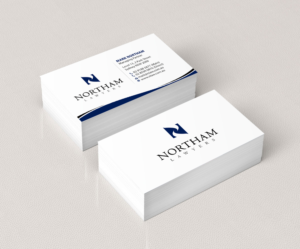 Business card for law firm