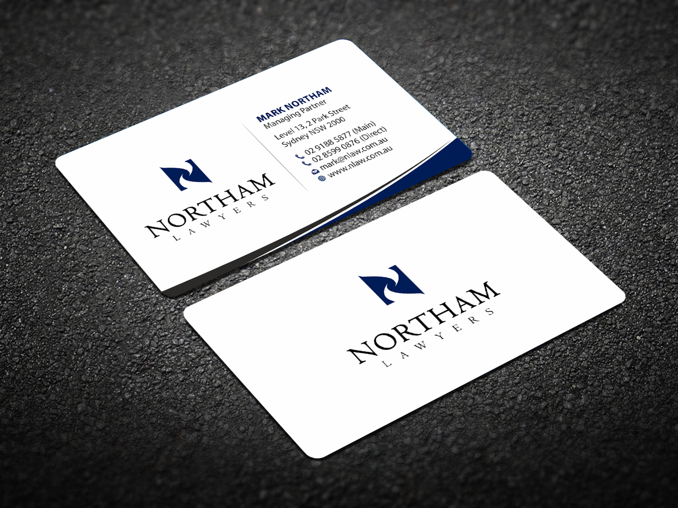 Design de Carte de Visite par Infinitive Technology pour Northam & Associates | Design #20029967