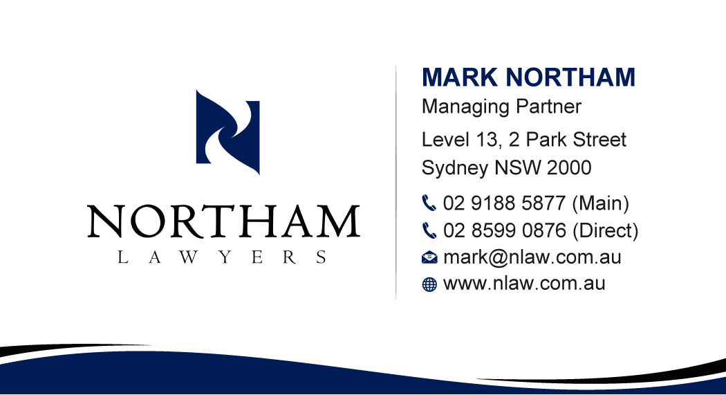 Design de Carte de Visite par Infinitive Technology pour Northam & Associates | Design #20067745