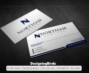 Design de Carte de Visite par Designing Birds pour Northam & Associates | Design : #20036766